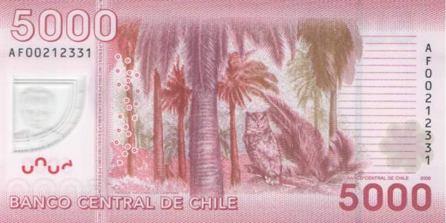 5000 Pesos 2009